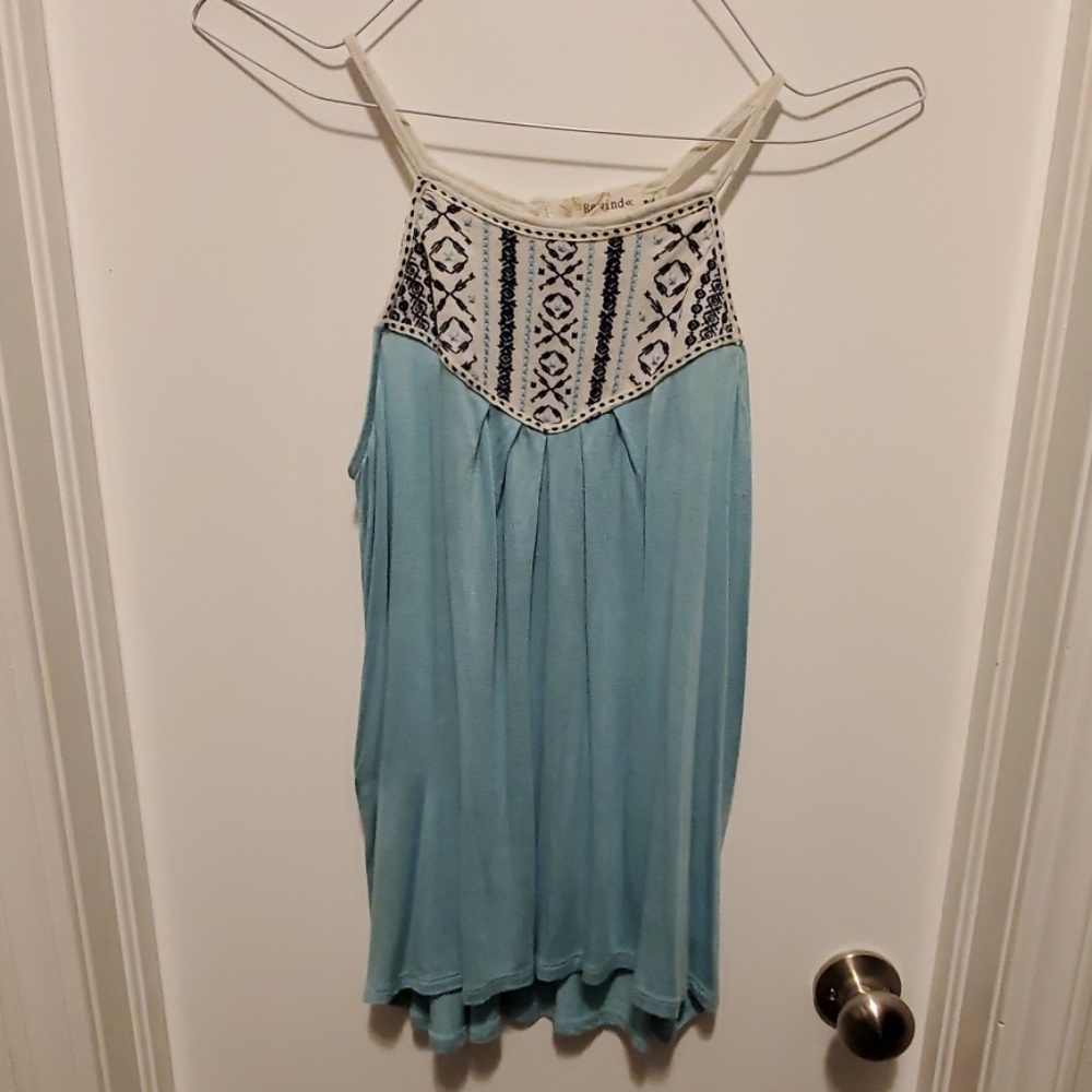 Embroidered Tank